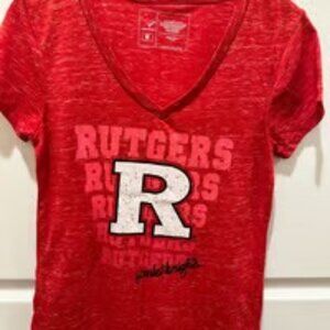Rutgers Red Shirt Size Medium